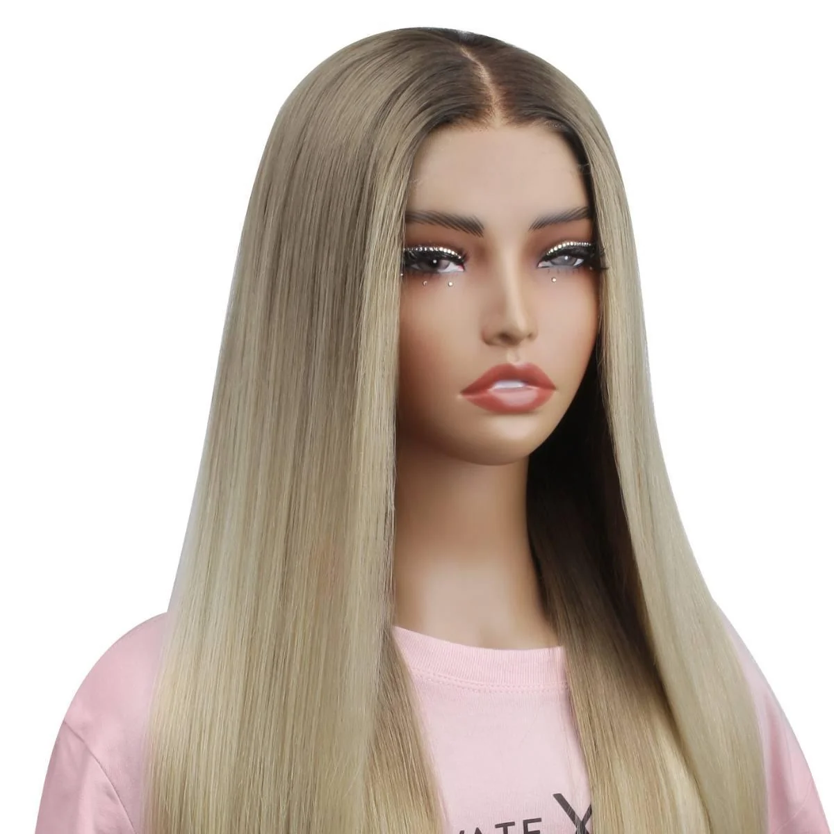 Raw Jezebel Glueless 5x5 HD Lace Professionally Colored 100% Human Hair Closure Wig - Image 3