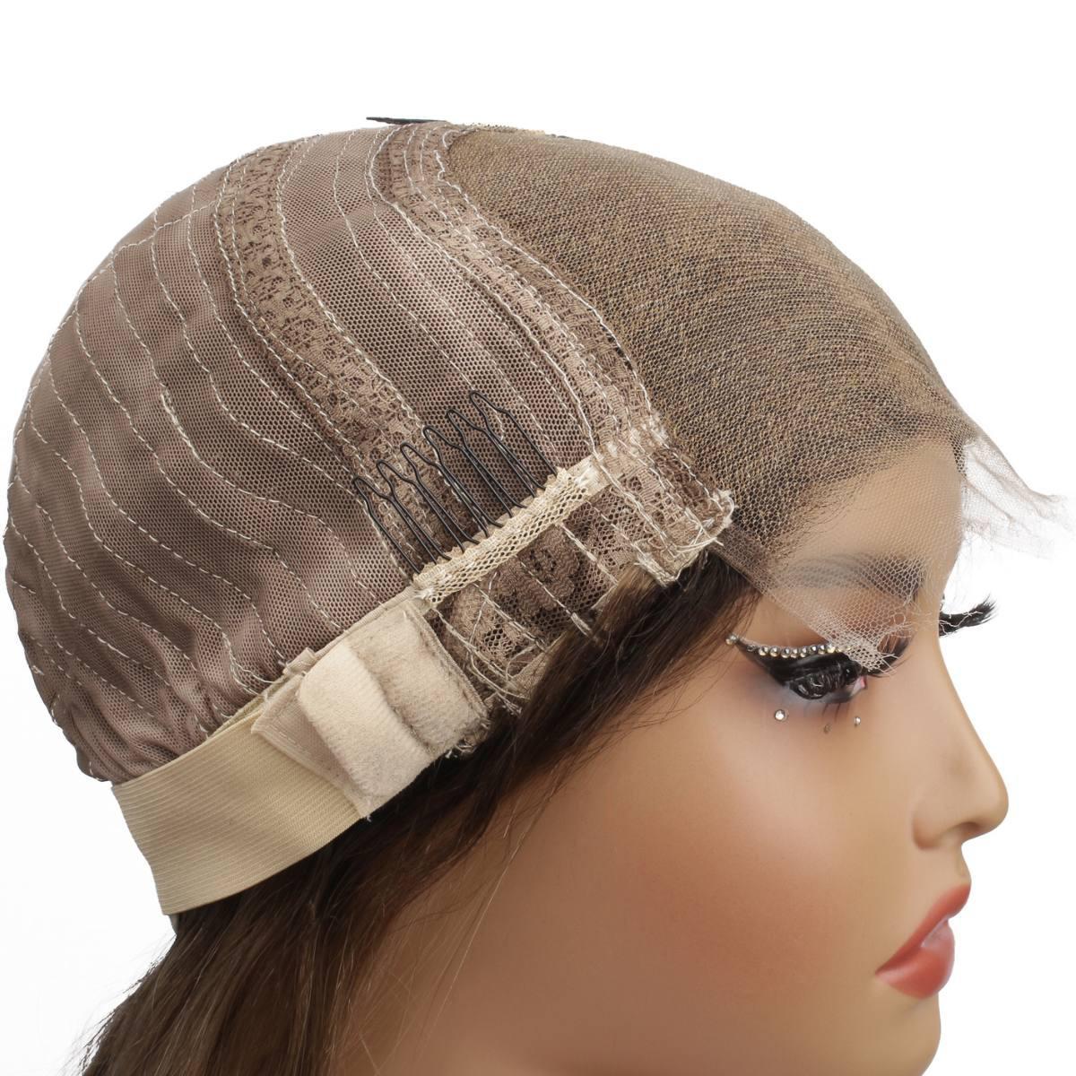 Raw Jezebel Glueless 5x5 HD Lace Professionally Colored 100% Human Hair Closure Wig - Image 7