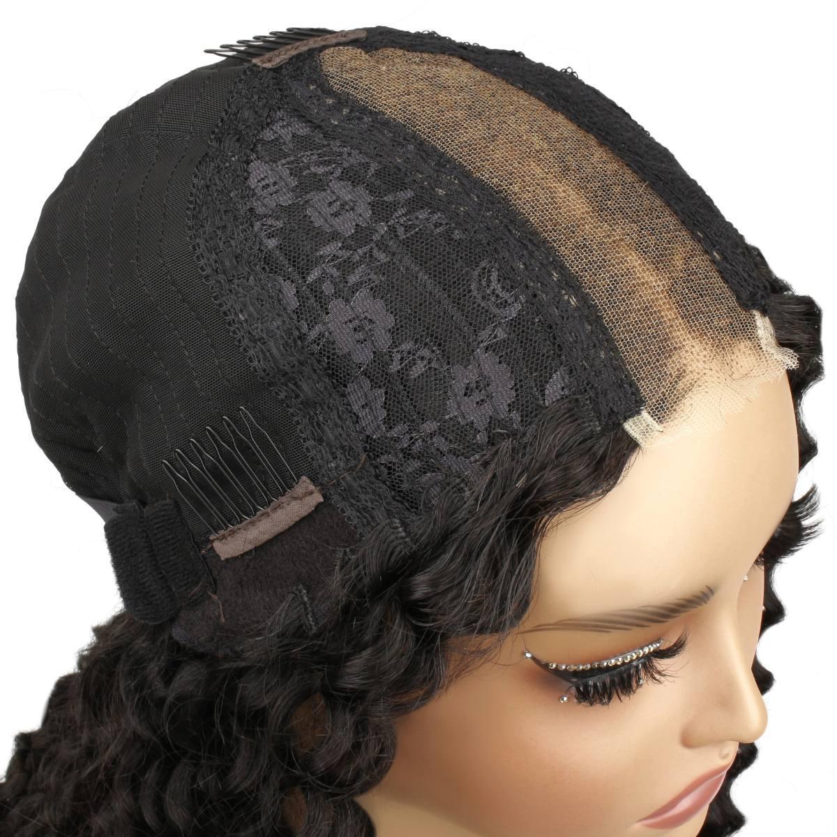 Kinky Curly 2x6 HD Lace Closure 100% Human Hair Glueless Wig - Image 8