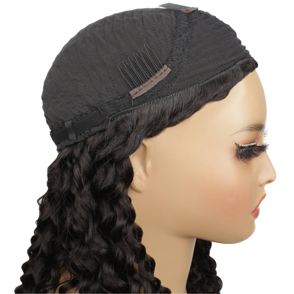 Kinky Curly 100% Human Hair Half Wig - Image 8