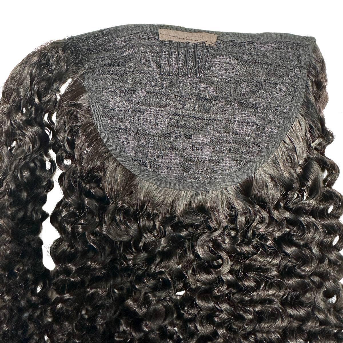 Kinky Curly 100% Human Hair Ponytail Extension - Image 6