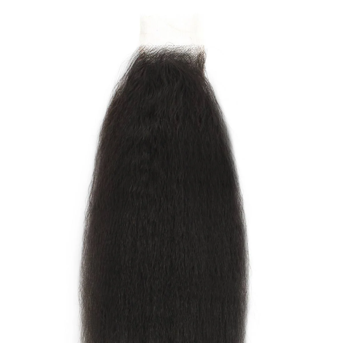 Kinky Straight 2x6 HD Lace 100% Human Hair Closure - Image 4