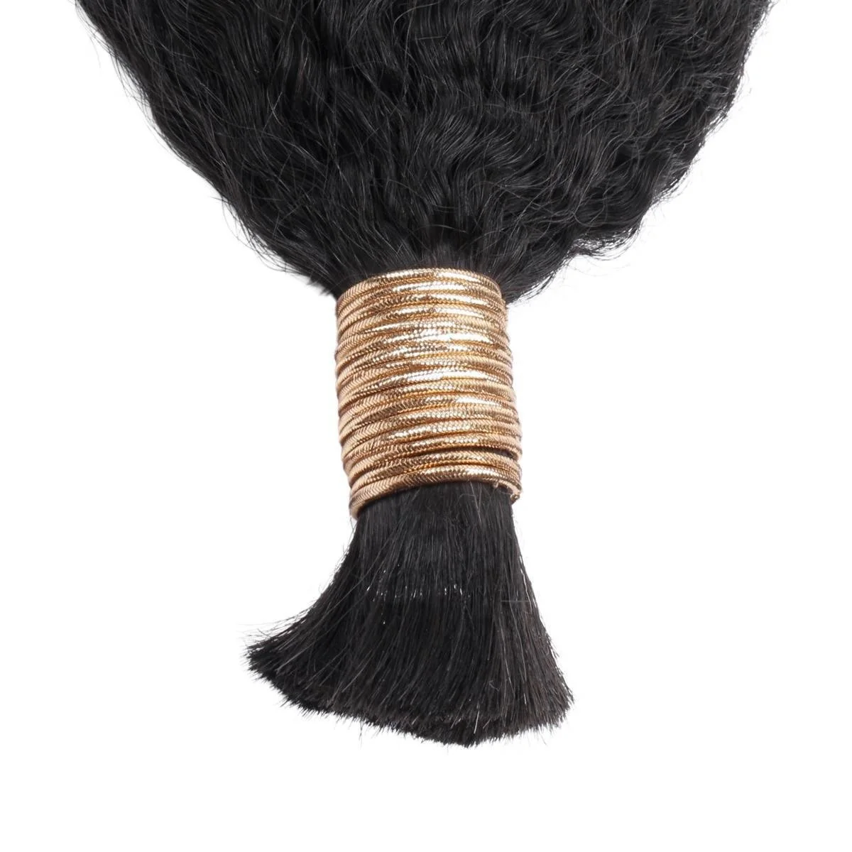 Kinky Straight Bulk 100% Human Braiding Hair - Image 5
