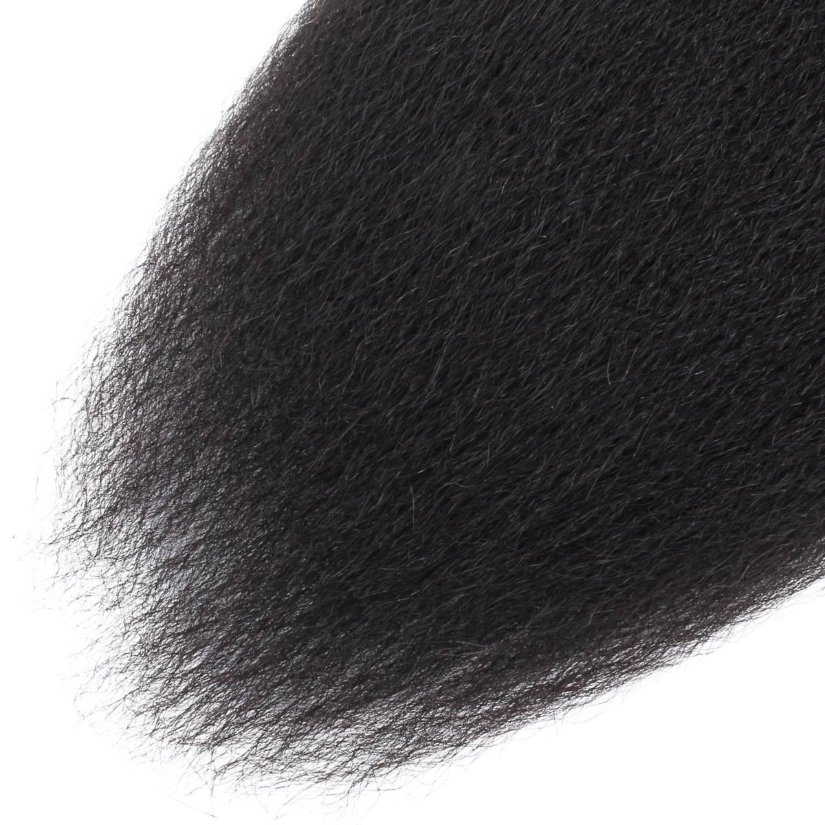Kinky Straight Bulk 100% Human Braiding Hair - Image 7