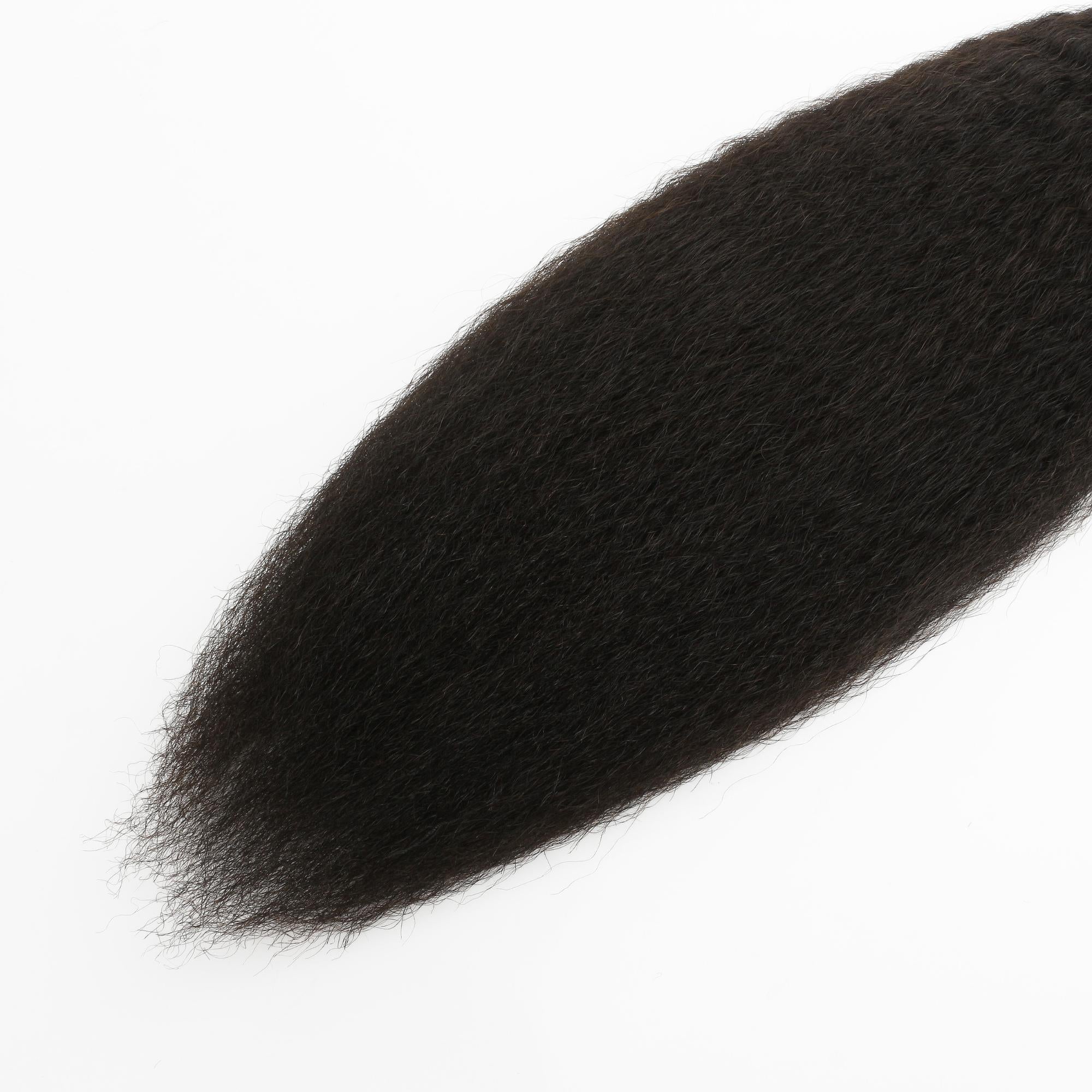 16" Kinky Straight Feather Crochet Human Hair - Image 7