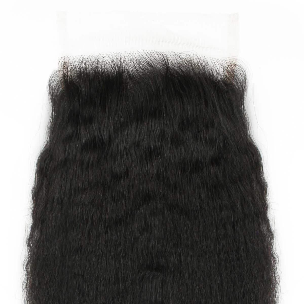 Kinky Straight 5x5 HD Lace Human Hair Closure - Image 4