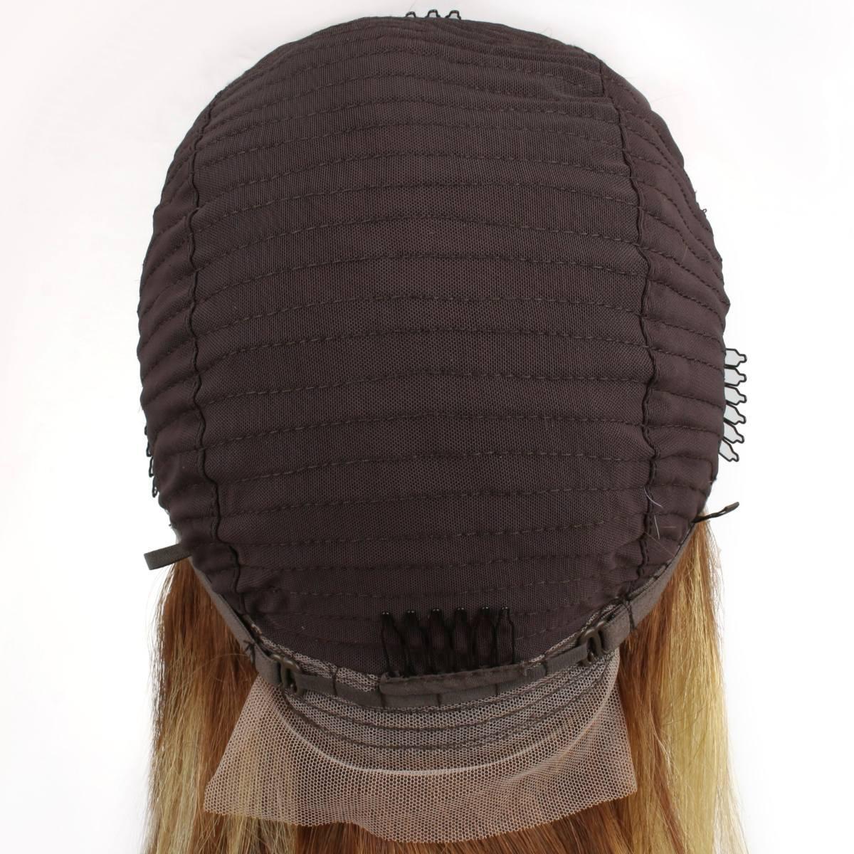 Light Highlight Straight 13x4 Transparent Lace Front 100% Human Hair Bob Wig - Image 8