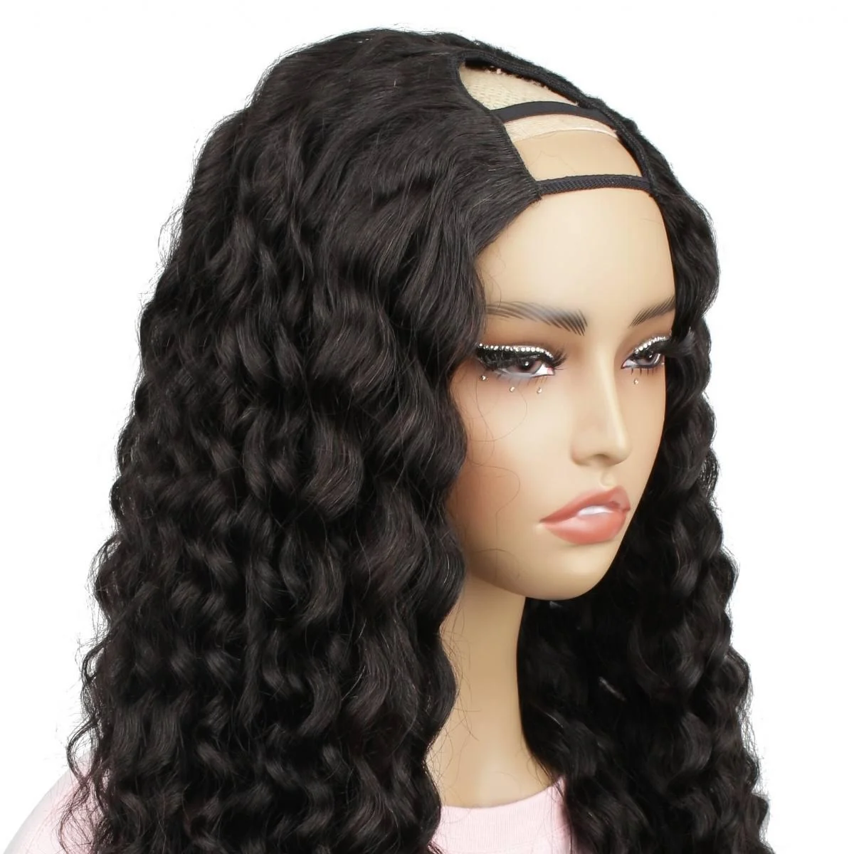 Messy Curl U Part 100% Human Hair Wig - Image 11