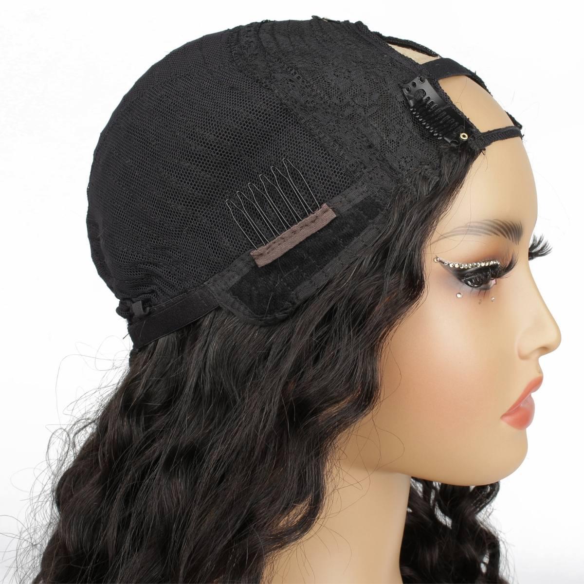 Messy Curl U Part 100% Human Hair Wig - Image 17