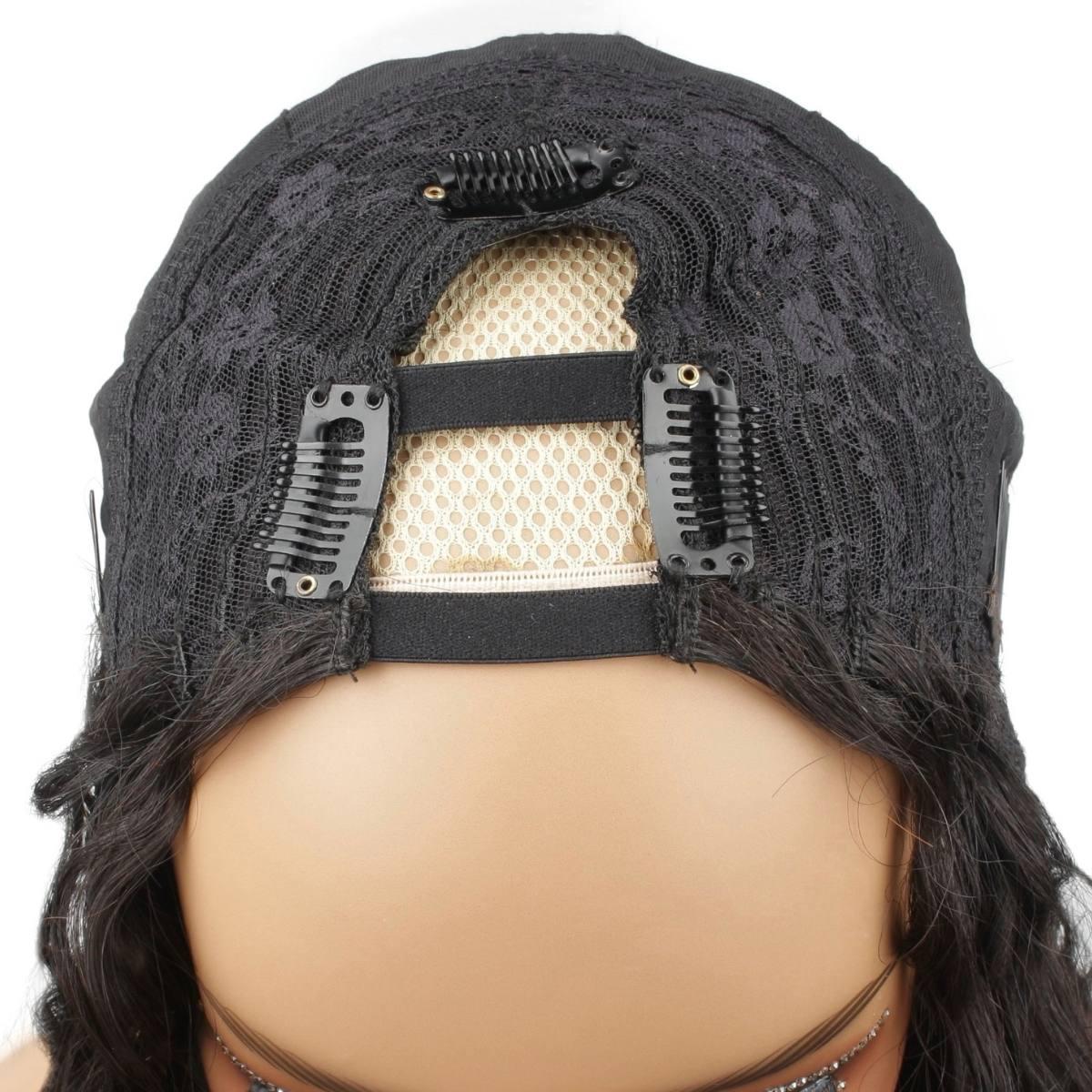 Messy Curl V Part 100% Human Hair Wig - Image 7
