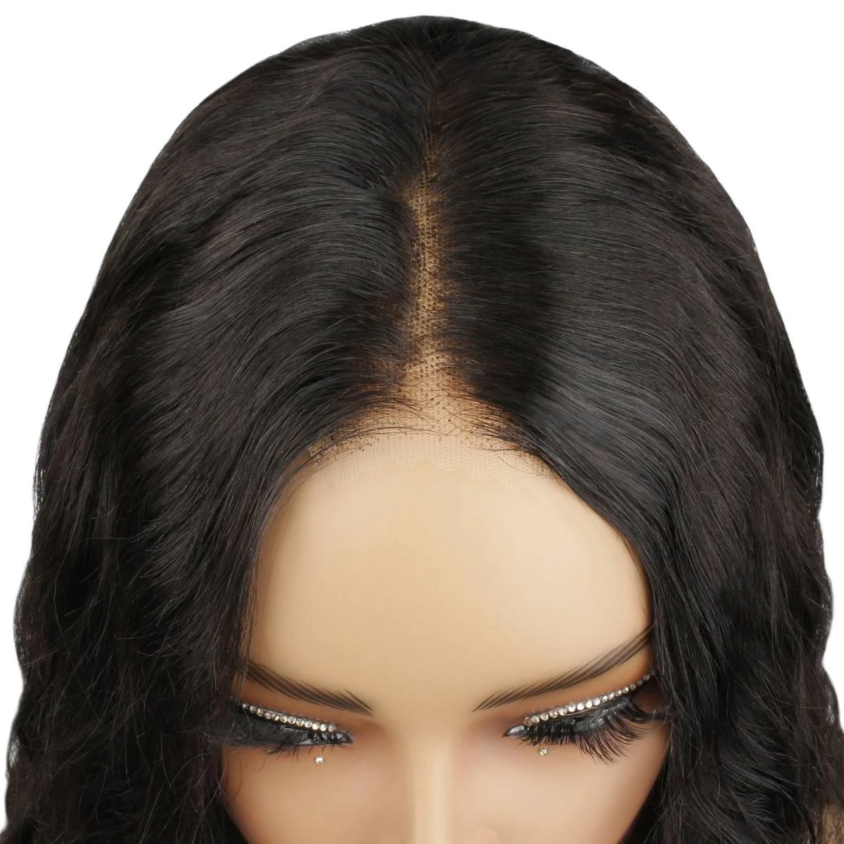 Natural Wave 2x6 HD Lace Closure 100% Human Hair Glueless Wig - Image 6