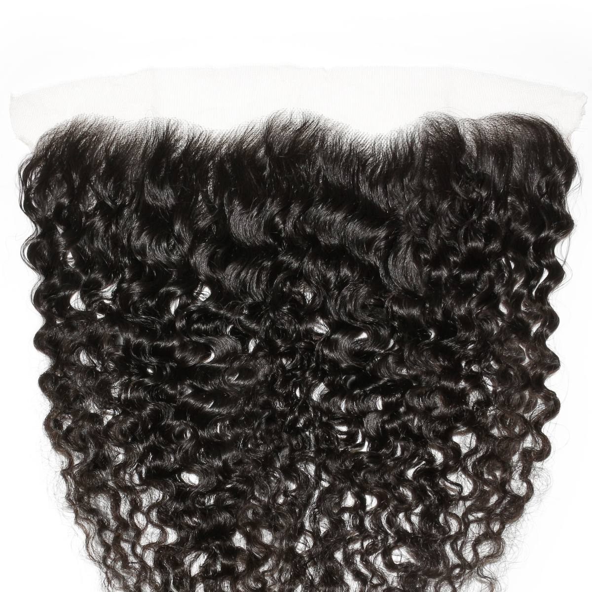 Raw Burmese Curly 13x4 HD Lace Human Hair Frontal - Image 2