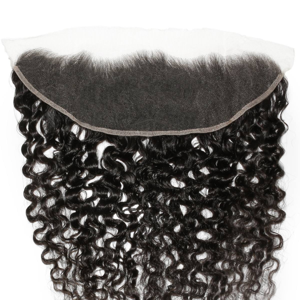 Raw Burmese Curly 13x4 HD Lace Human Hair Frontal - Image 3