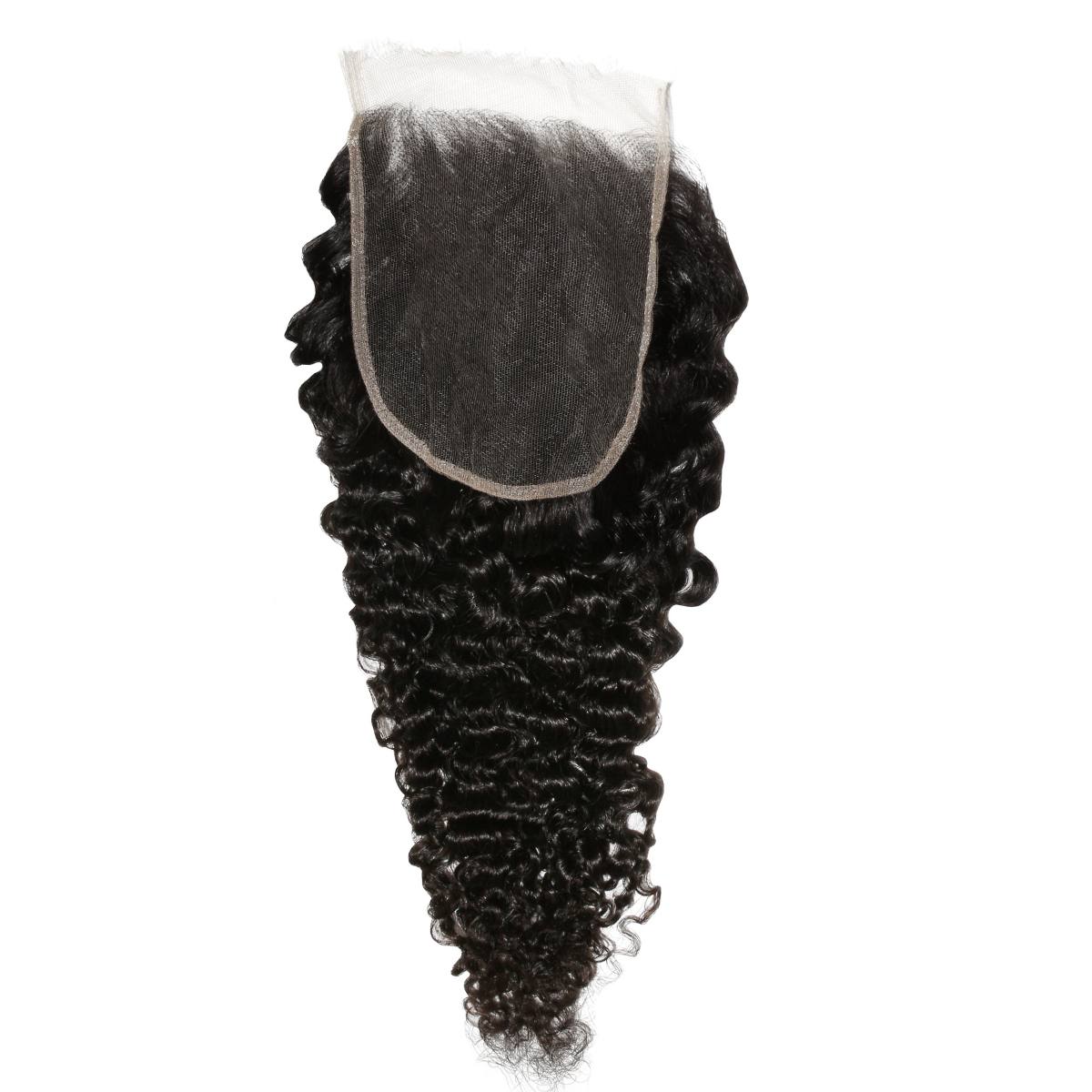 Raw Burmese Curly 5x5 HD Lace Human Hair Closure - Image 11