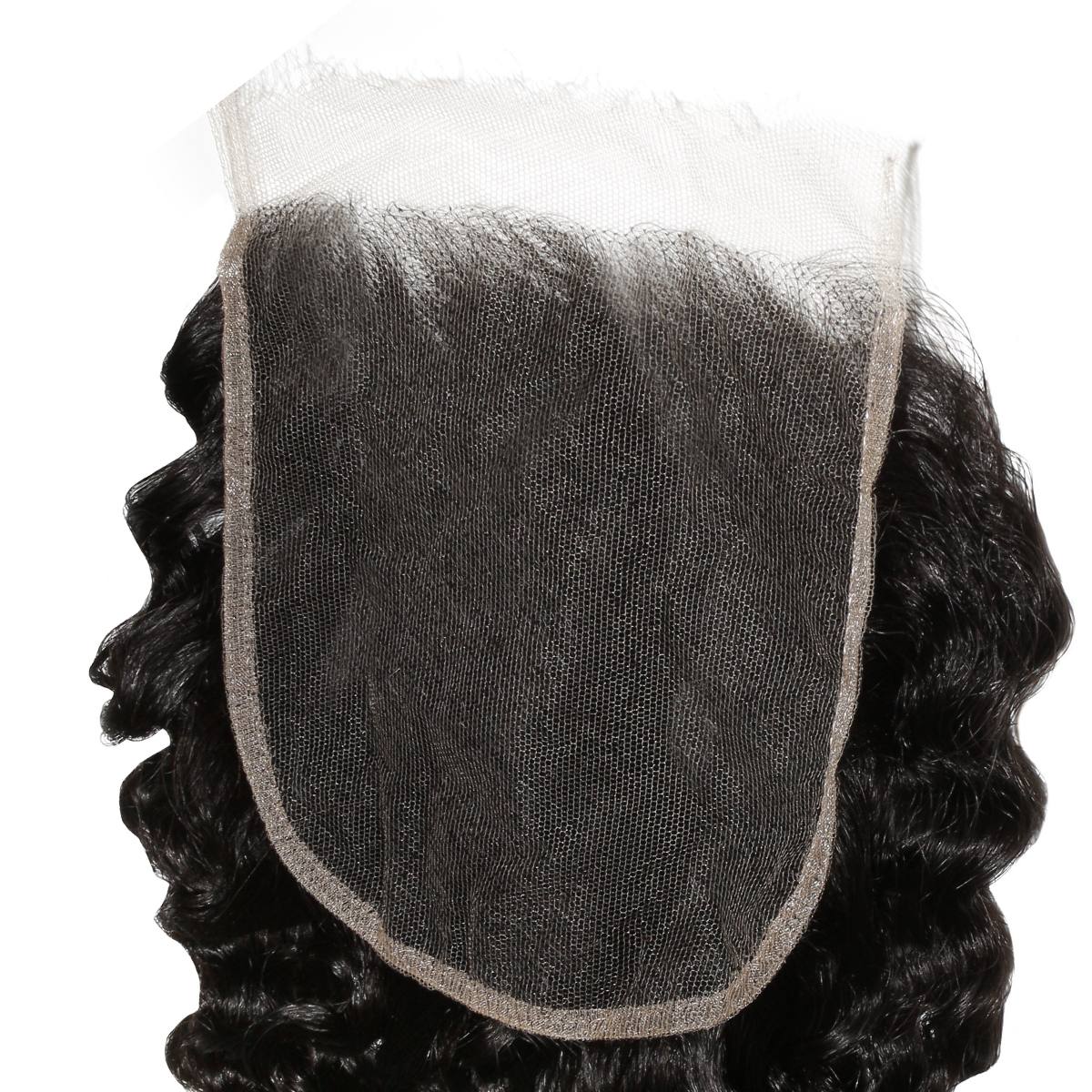 Raw Burmese Curly 5x5 HD Lace Human Hair Closure - Image 5