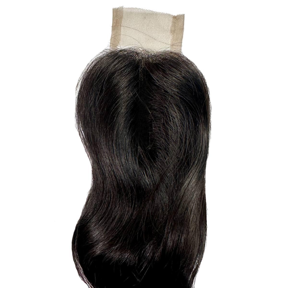 Raw Indian Wavy 2x6 Transparent Lace 100% Human Hair Closure - Image 4