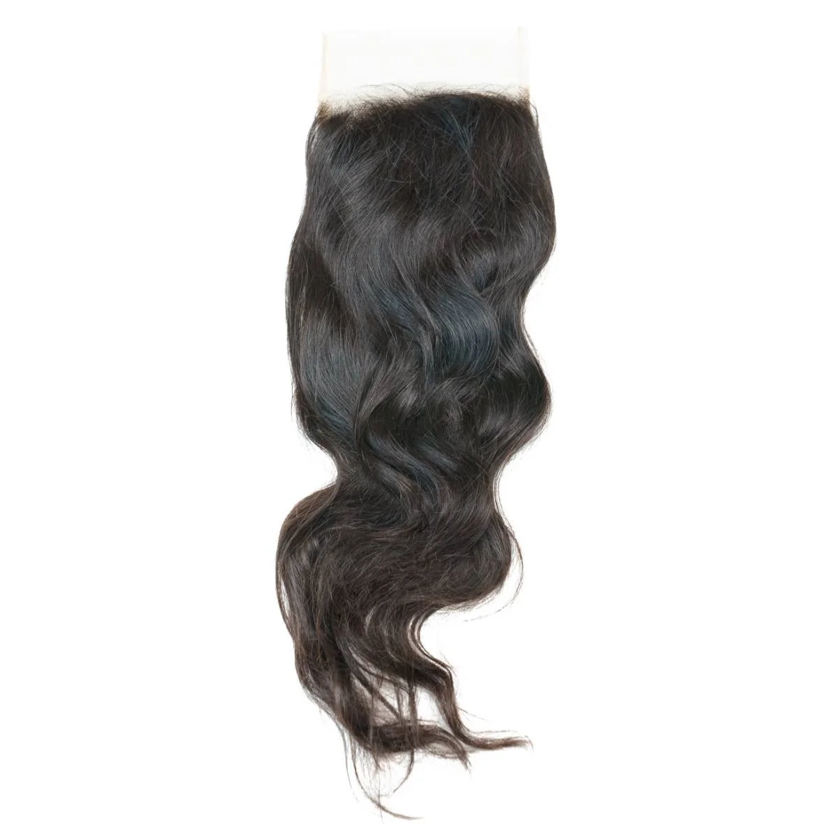 Raw Indian Wavy 5x5 Transparent Lace 100% Human Hair Closure - Image 9