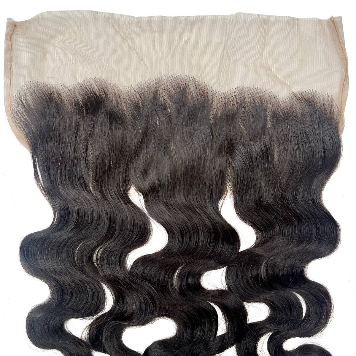 Raw Vietnamese Body Wave 13x4 Swiss Lace Human Hair Frontal - Image 4