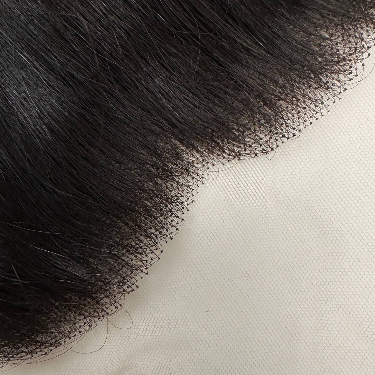 Raw Vietnamese Straight 13x4 Swiss Lace Human Hair Frontal - Image 9