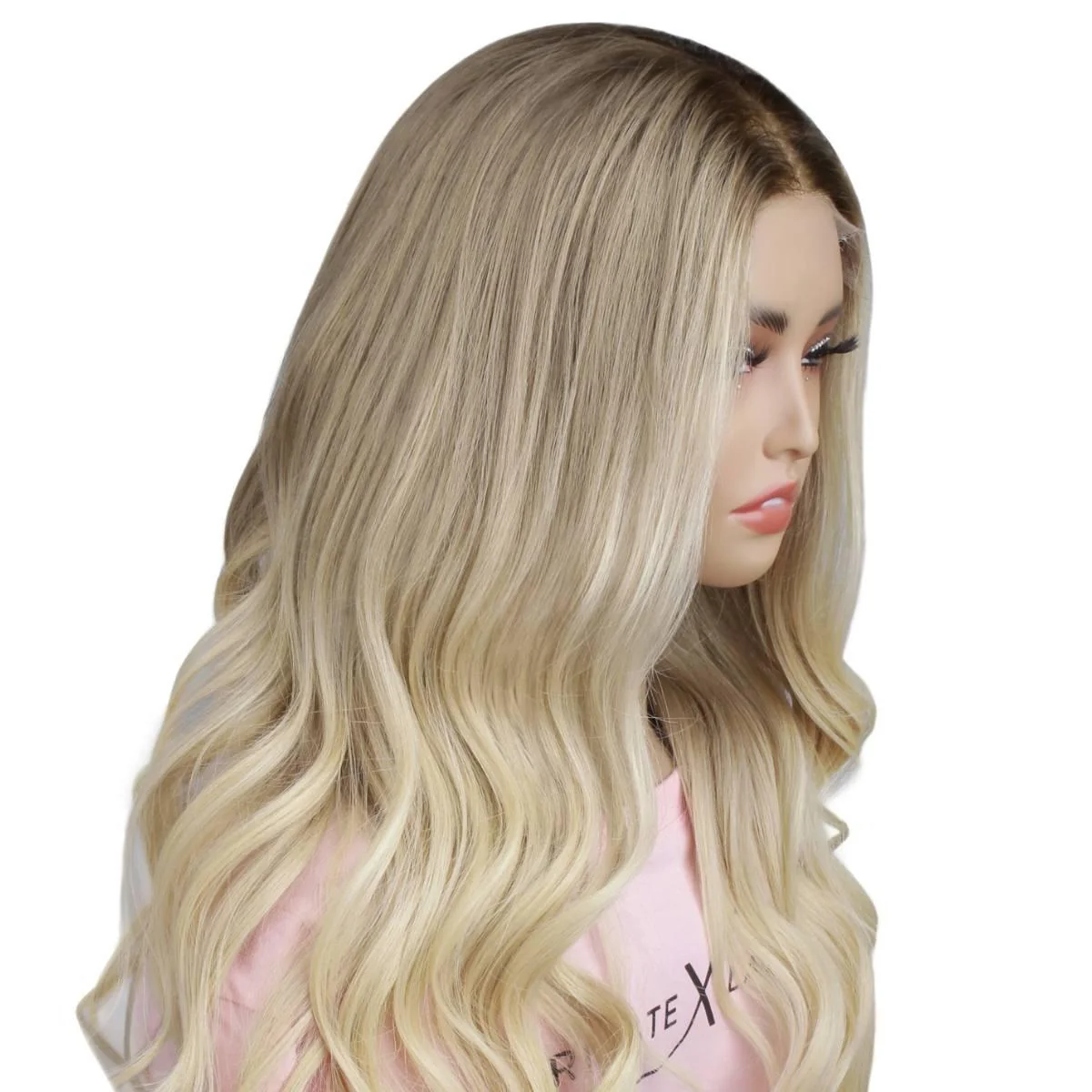 Raw Ruby Glueless 5x5 HD Lace Professionally Colored 100% Human Hair Closure Wig - Image 3
