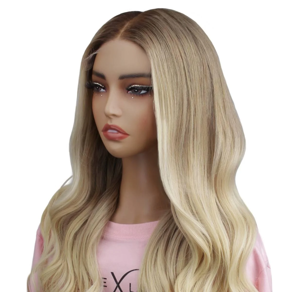 Raw Ruby Glueless 5x5 HD Lace Professionally Colored 100% Human Hair Closure Wig - Image 4