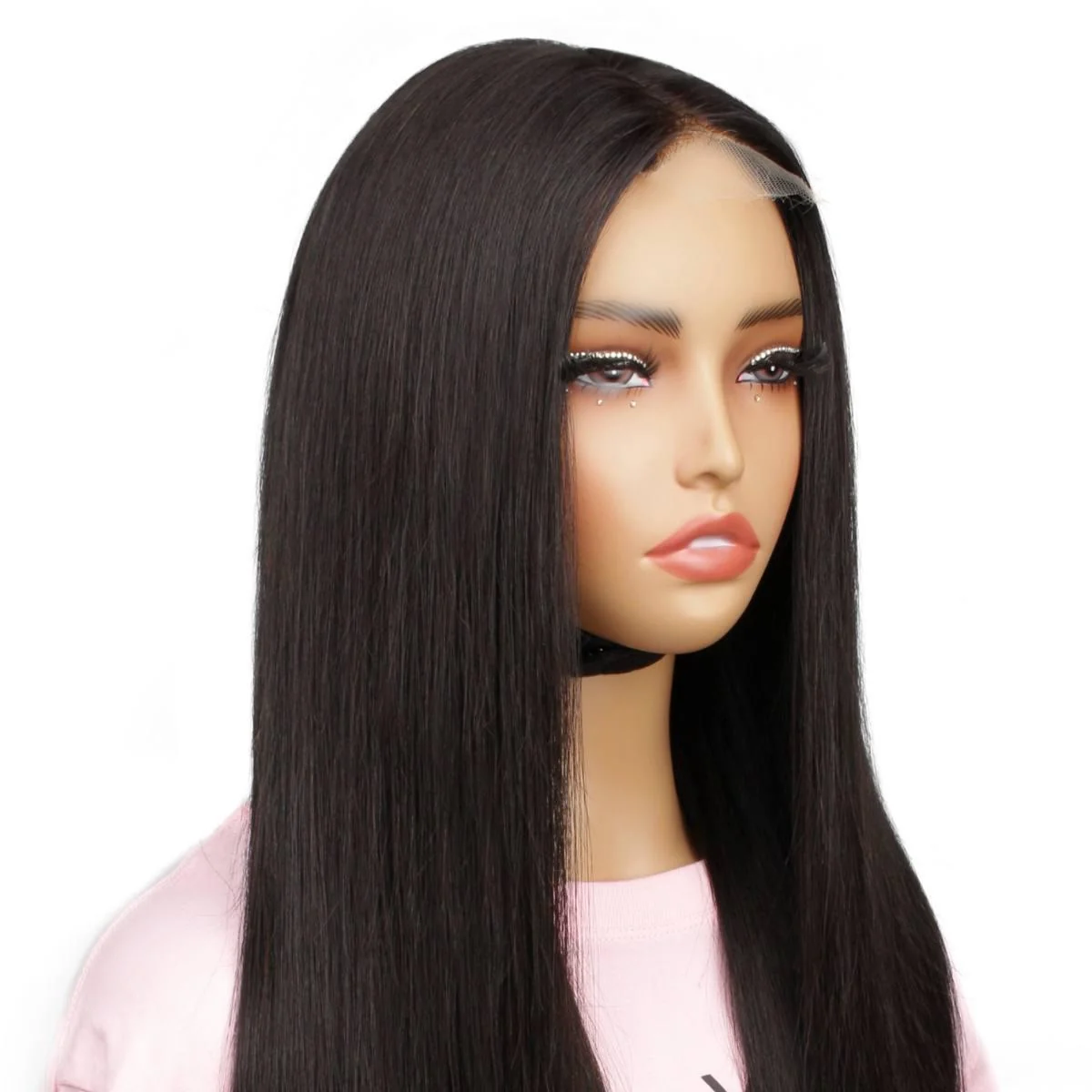 Savannah 2x6 HD Lace Closure Straight 100% Human Hair Pop On Wig - Image 3