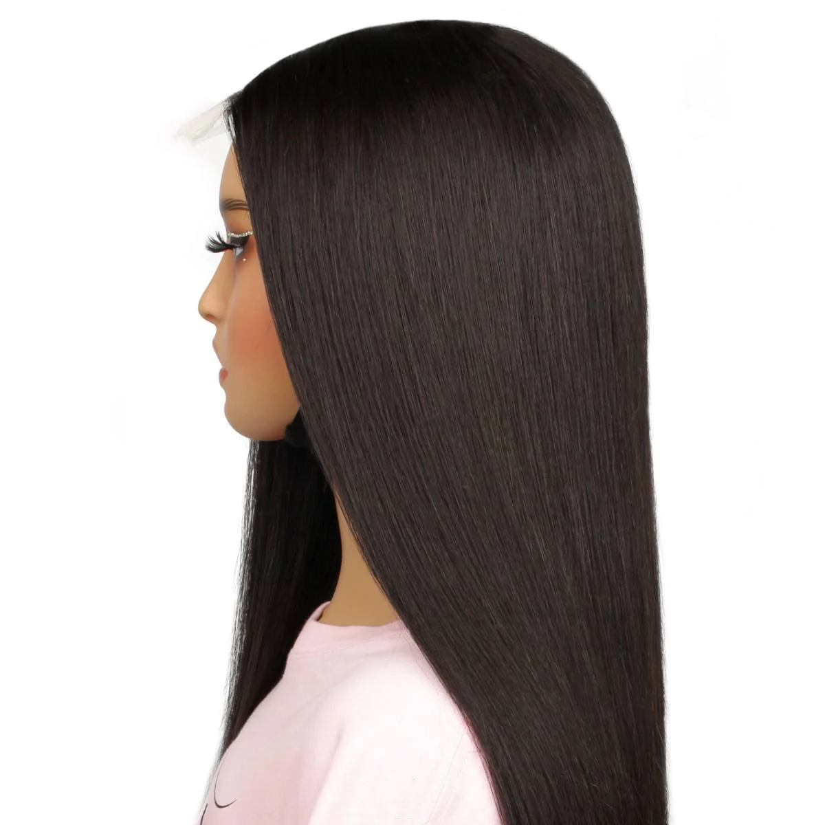 Savannah 2x6 HD Lace Closure Straight 100% Human Hair Pop On Wig - Image 4