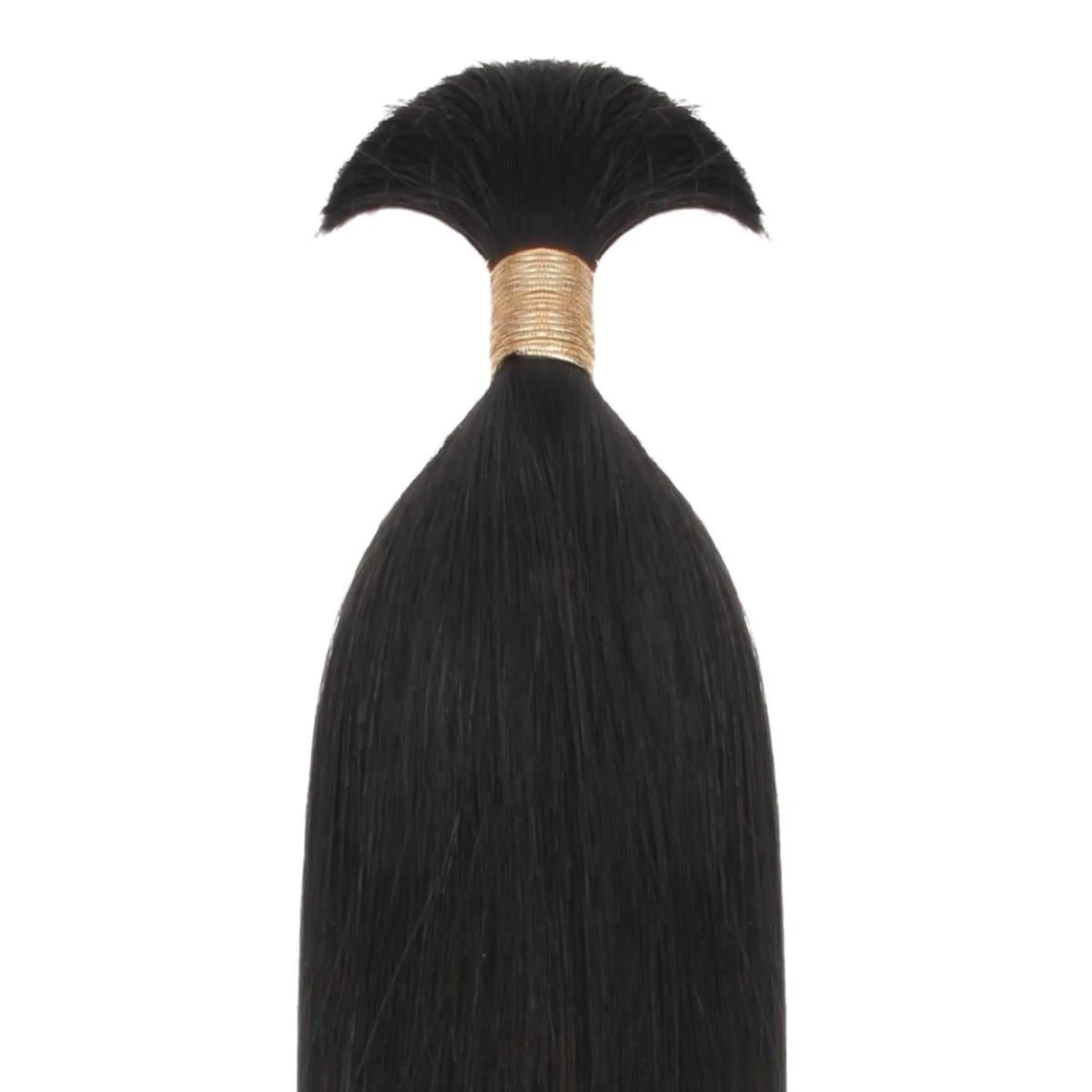 Straight Bulk 100% Human Braiding Hair - Image 4
