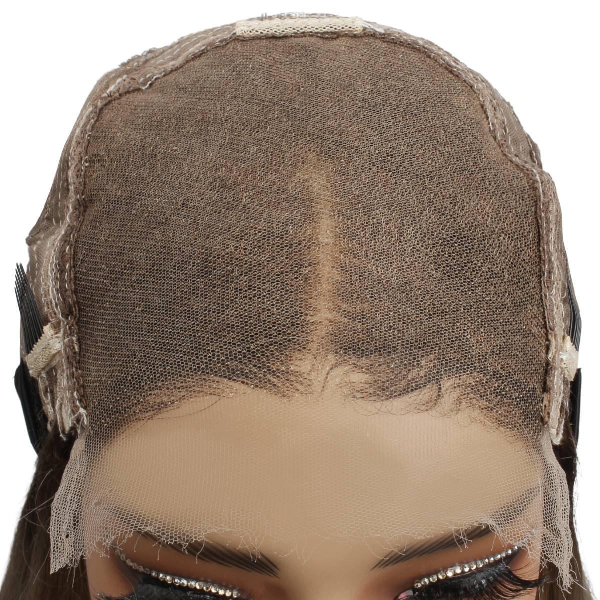 Raw Tiffany Glueless 5x5 HD Lace Professionally Colored 100% Human Hair Closure Wig - Image 7