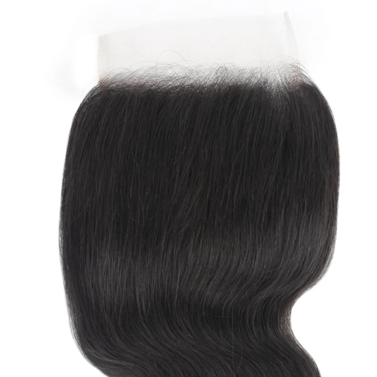Body Wave 5x5 Transparent Lace Human Hair Closure - Image 4