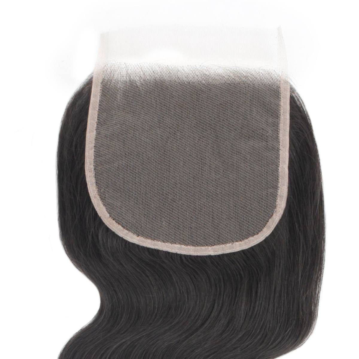 Body Wave 5x5 Transparent Lace Human Hair Closure - Image 5