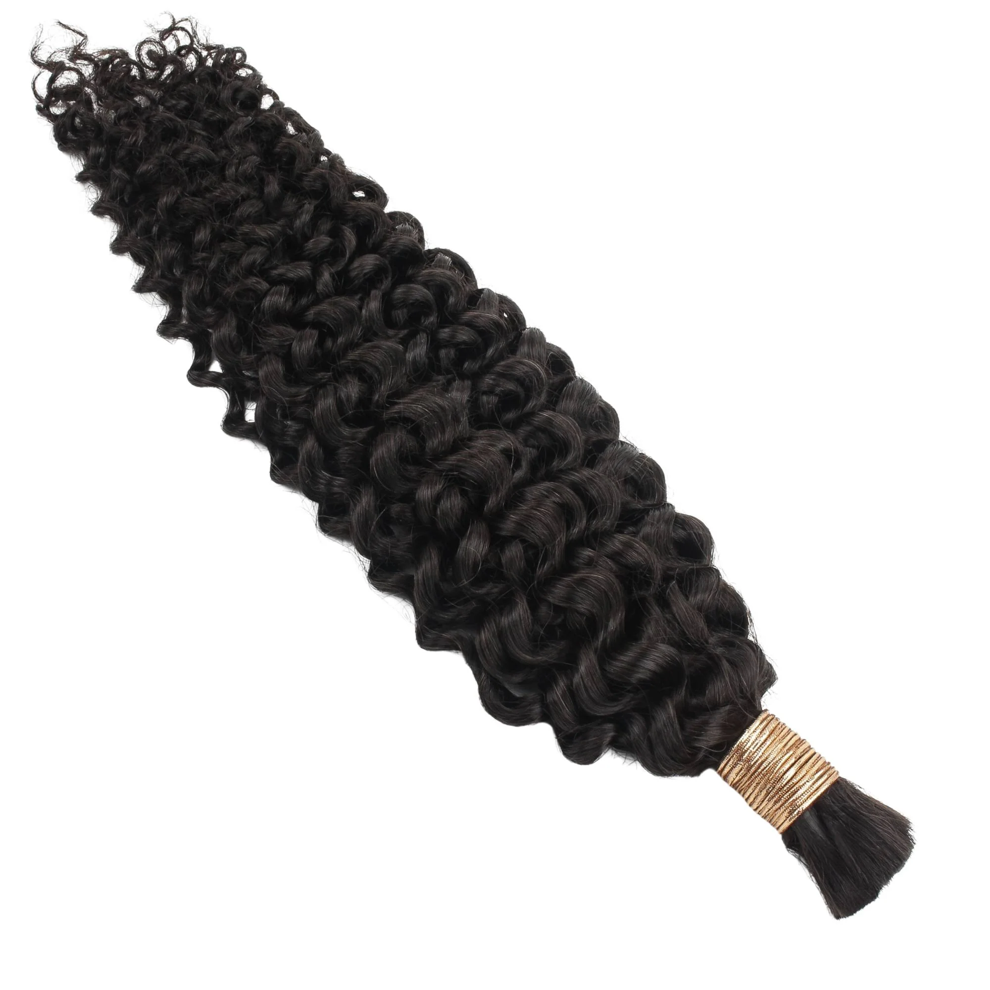 Water Wave Bulk 100% Human Braiding Hair - Image 5