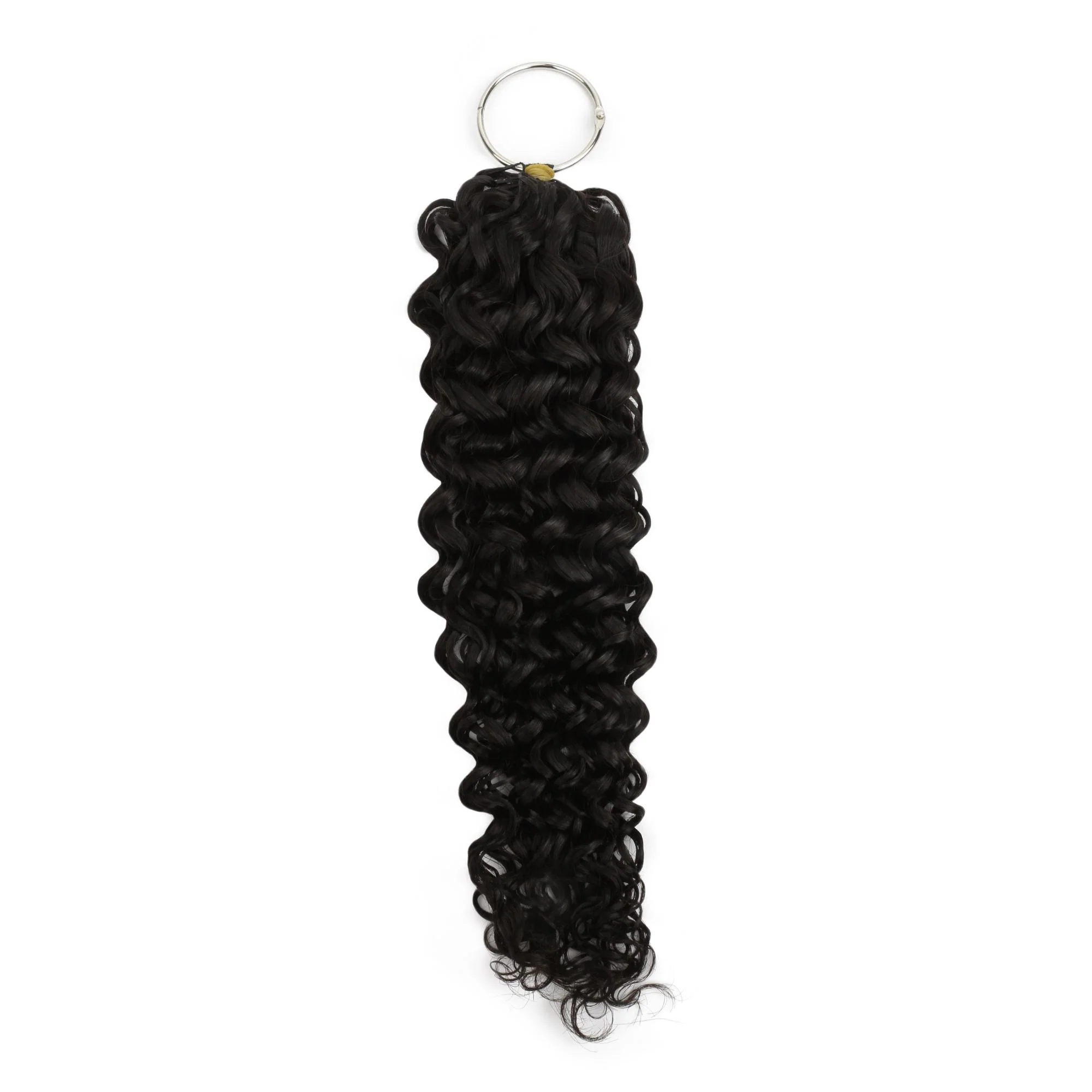 16" Water Wave Feather Crochet Human Hair - Image 3