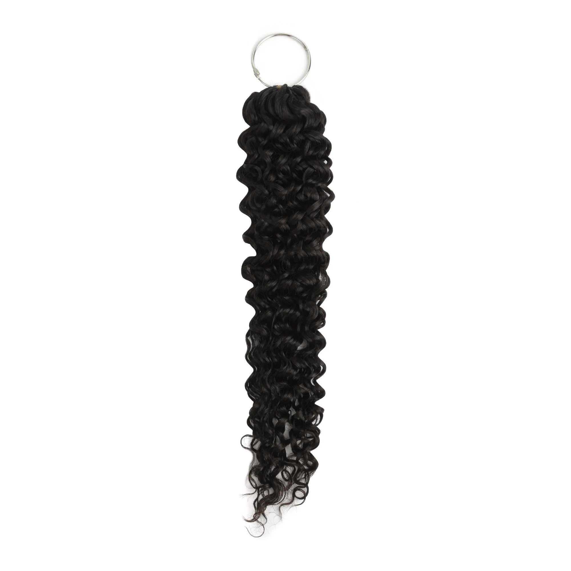 20" Water Wave Feather Crochet Human Hair - Image 3