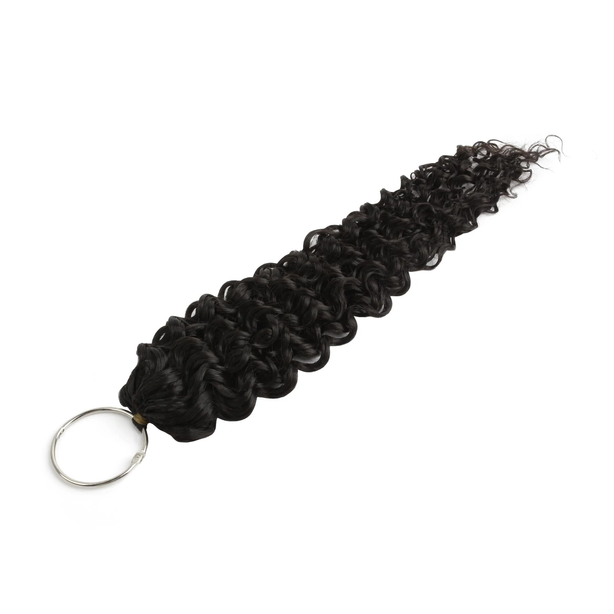 20" Water Wave Feather Crochet Human Hair - Image 9