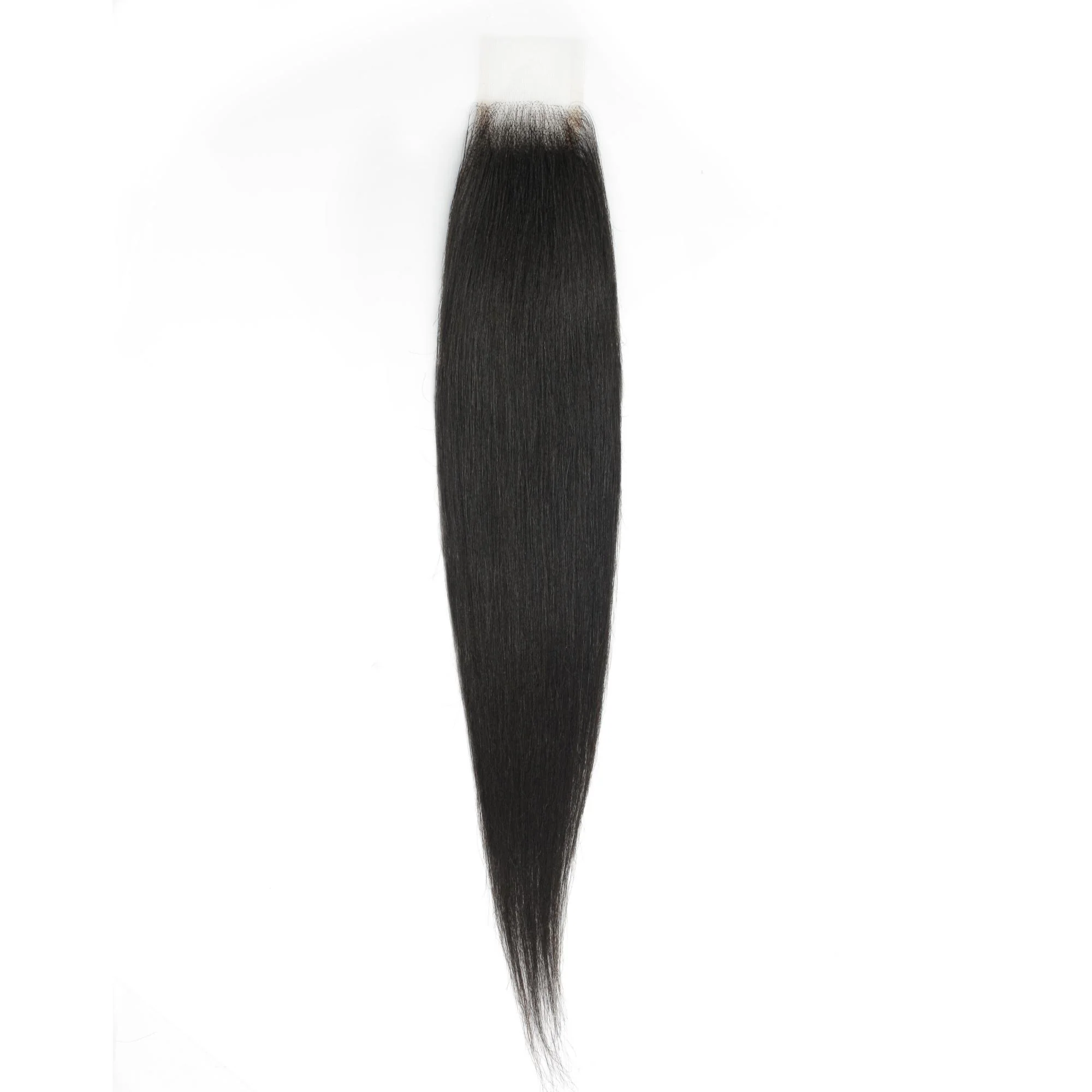 Yaki Straight 2x6 Transparent Lace Human Hair Closure - Image 4