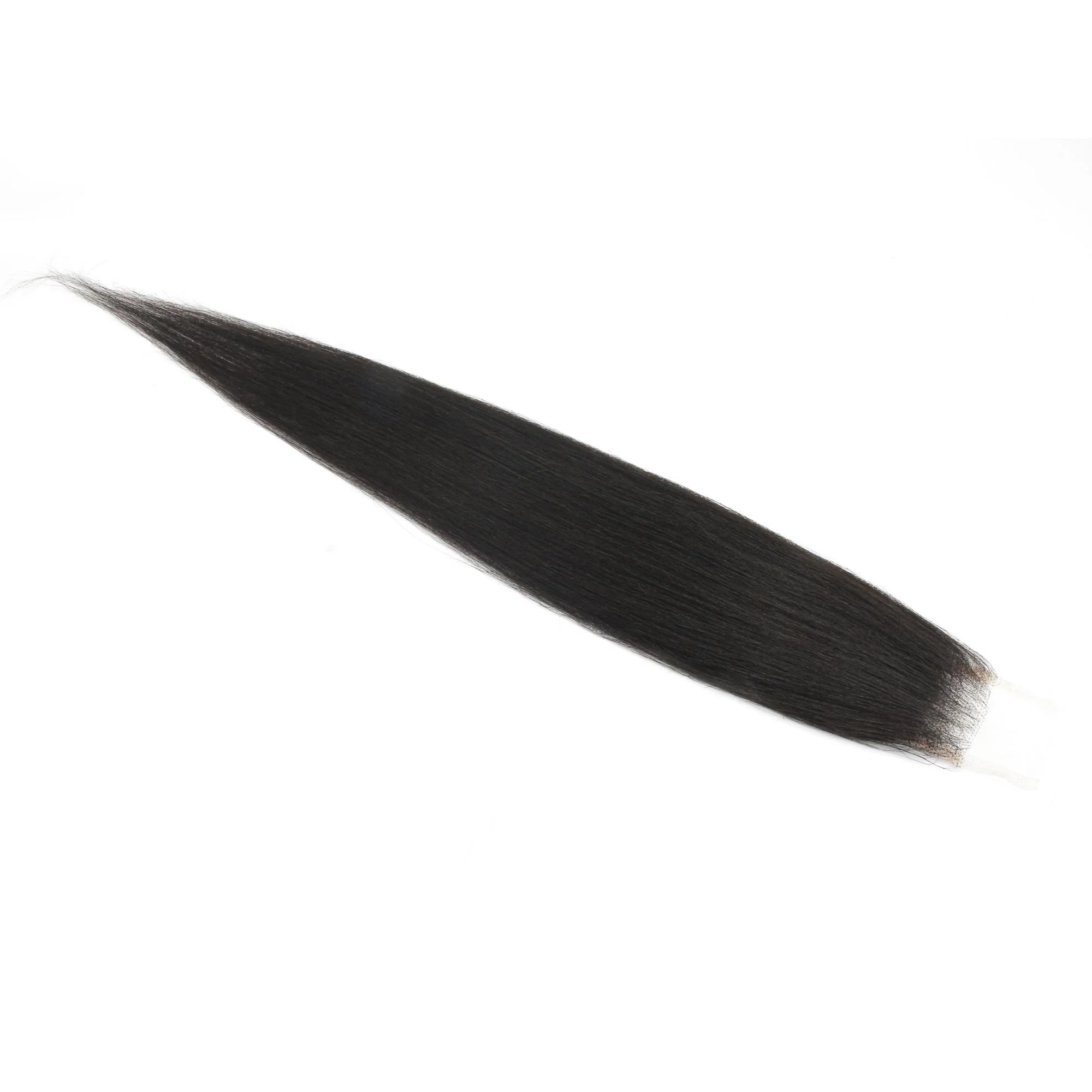 Yaki Straight 2x6 Transparent Lace Human Hair Closure - Image 6