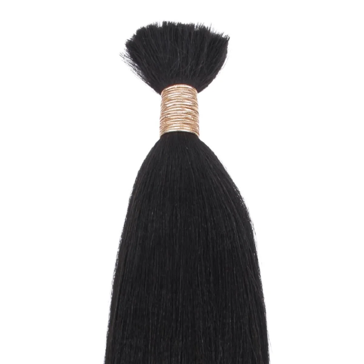 Yaki Straight Bulk 100% Human Braiding Hair - Image 4