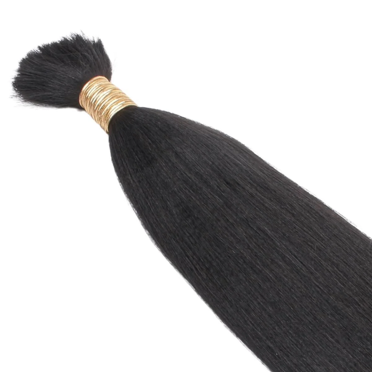 Yaki Straight Bulk 100% Human Braiding Hair - Image 9