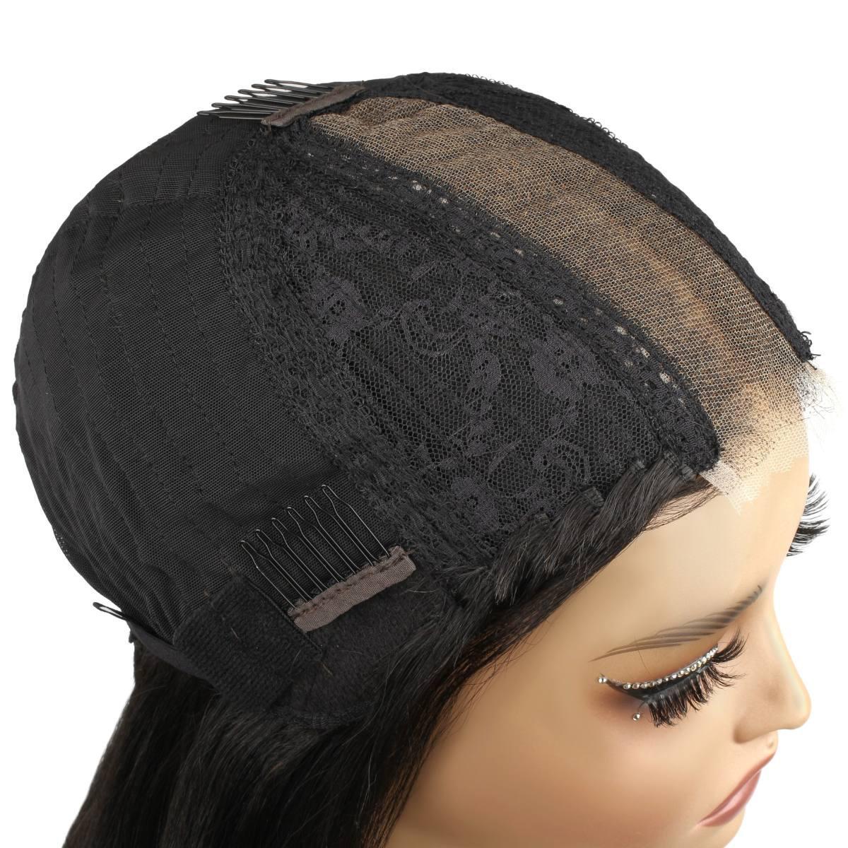 Yaki Straight 2x6 HD Lace Closure 100% Human Hair Glueless Wig - Image 8