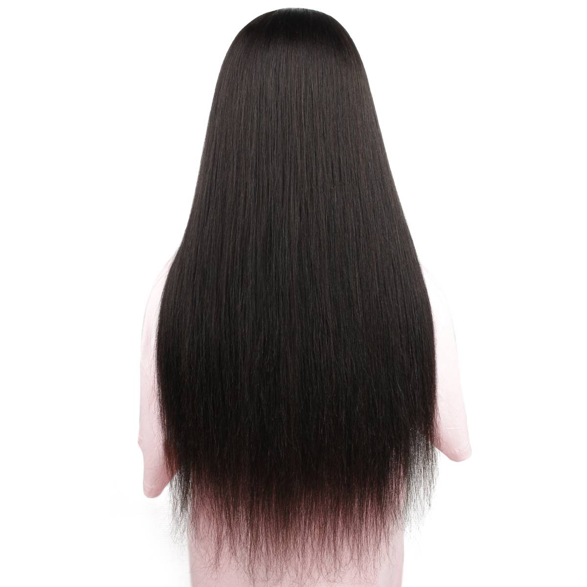 Yaki Straight 100% Human Hair Half Wig - Image 4