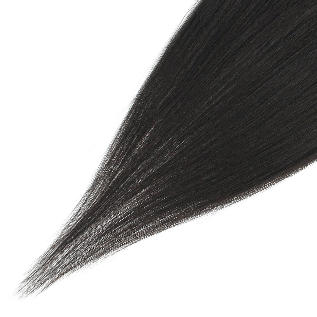 Yaki Straight 4x4 Transparent Lace Human Hair Closure - Image 7