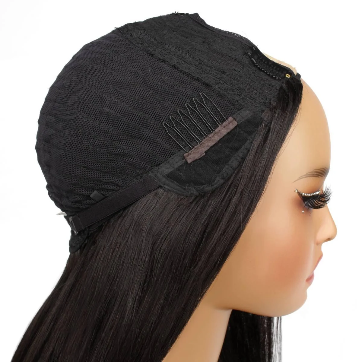 Yaki Straight U Part 100% Human Hair Wig - Image 7