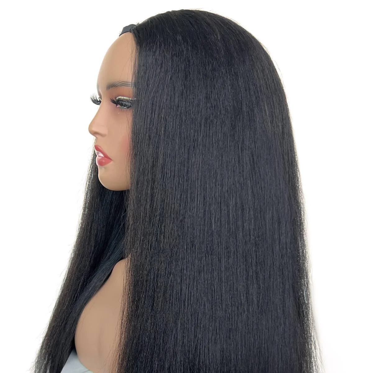 Yaki Straight V Part 100% Human Hair Wig - Image 4